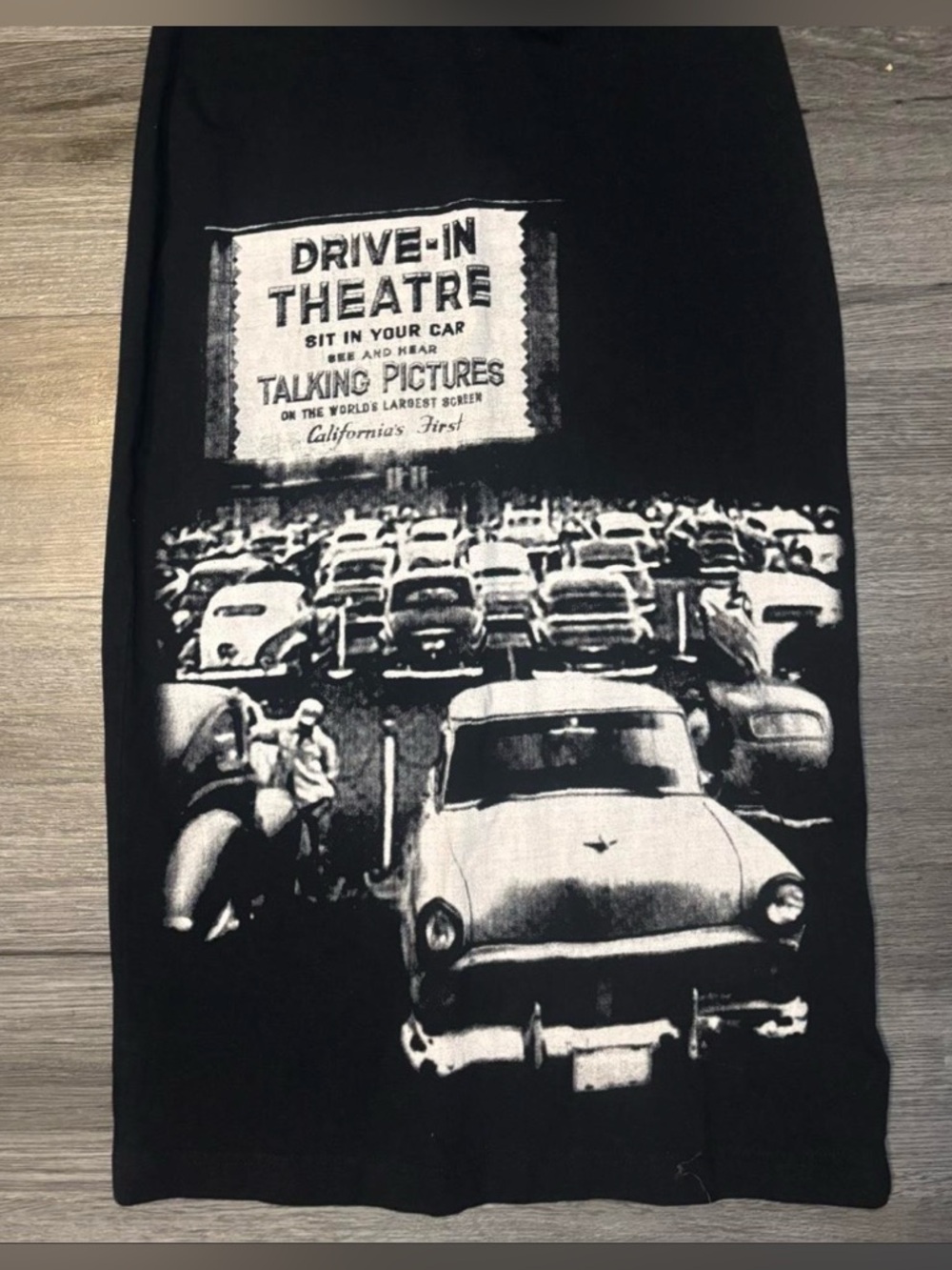 Drive In Theatre Pencil Skirt
